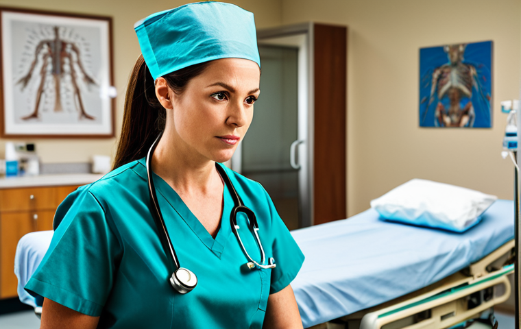 Triage Nurse**

"A professional female nurse in a busy emergency room, fully clothed in scrubs, assessing a patient, appropriate content, safe for work, perfect anatomy, correct proportions, focused expression, modern hospital setting, well-lit, professional medical photography, family-friendly, high quality."

**