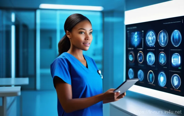 근거 기반 간호 - **Prompt 2: Collaborative Excellence in Nursing**
"A diverse team of three nurses, two female an... 근거 기반 간호 - **Prompt 2: Collaborative Excellence in Nursing**
"A diverse team of three nurses, two female an...