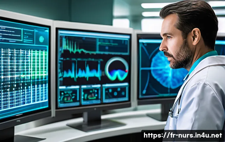 의료 빅데이터와 간호 관련 이미지 1